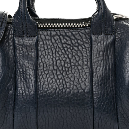 Alexander Wang Pebbled Lambskin Rockie Neptune Rhodium Hardware 7 of 9