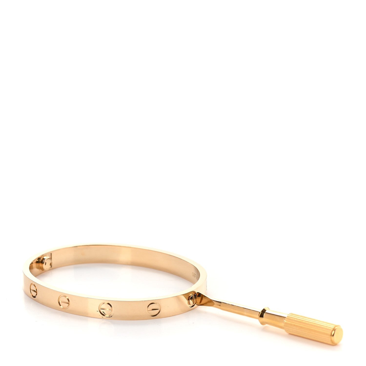 Cartier 18K Yellow Gold LOVE Bracelet 16 5 of 6