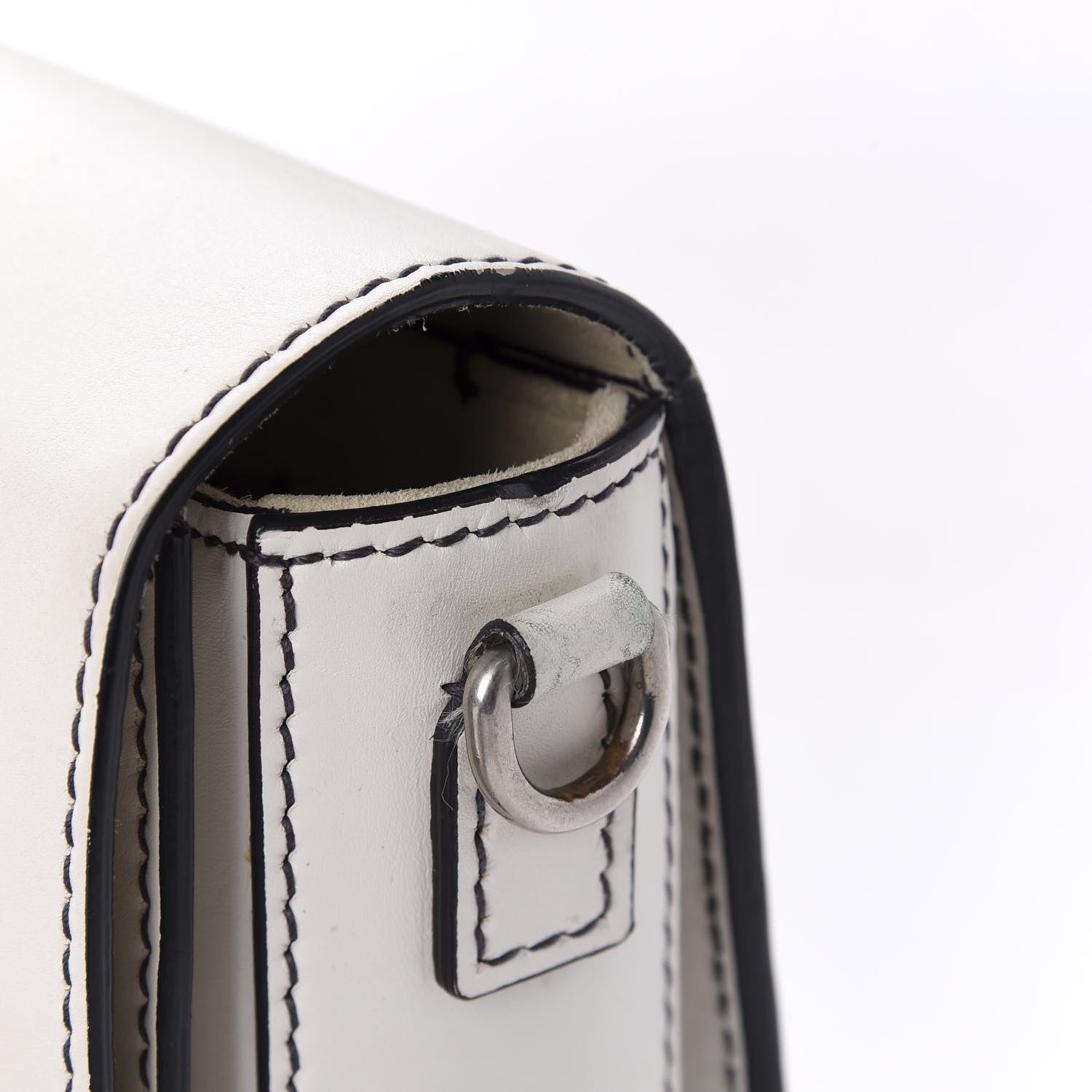 Christian Dior Smooth Calfskin Dio(r)evolution Flap Bag Off White 16 of 17