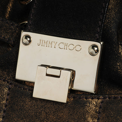 Jimmy Choo Metallic Suede Ramona Bronze 9 of 9