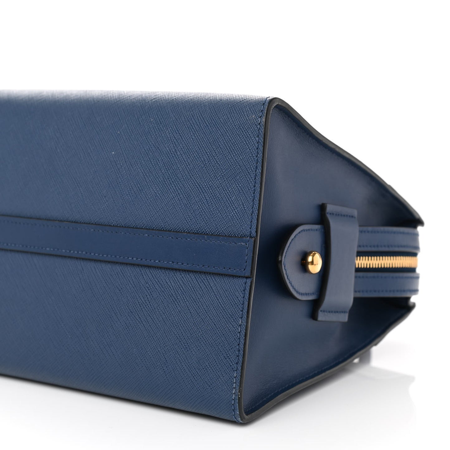 Saffiano City Calfskin Medium Esplanade Bleuette