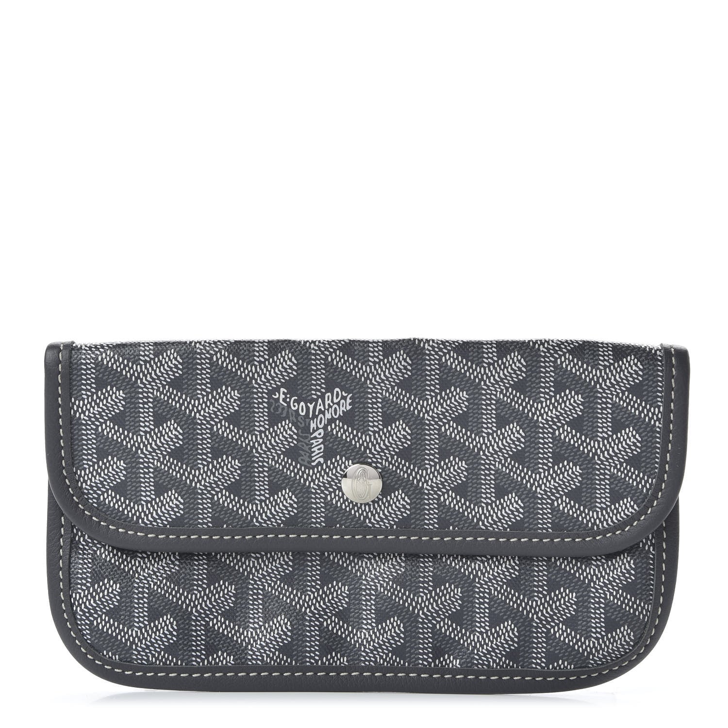 Goyard Goyardine Pouch Grey 1 of 9
