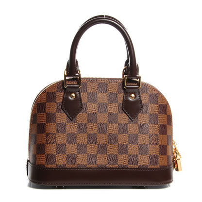 Louis Vuitton Damier Ebene Alma BB 1 of 9