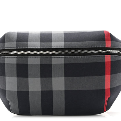 Burberry IP Check Sonny Bum Bag Navy Grey 8 of 10