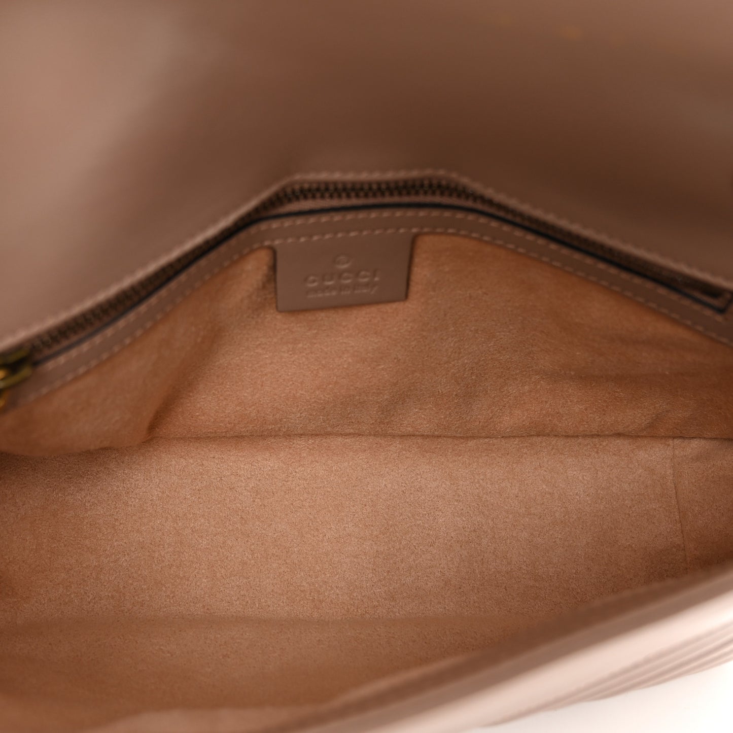 Calfskin Matelasse Small GG Marmont Shoulder Bag Porcelain Rose
