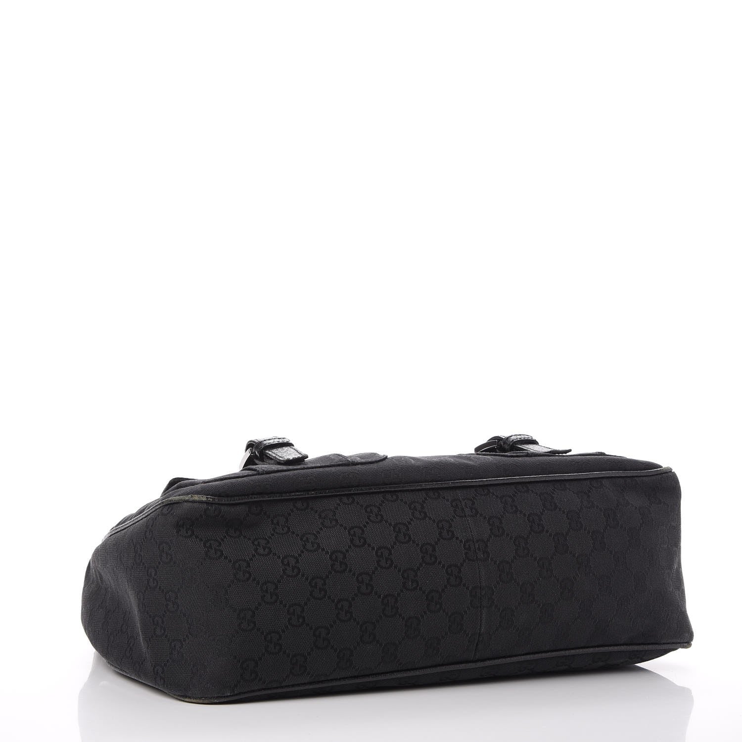 Gucci Monogram Front Pocket Hobo Black 4 of 14
