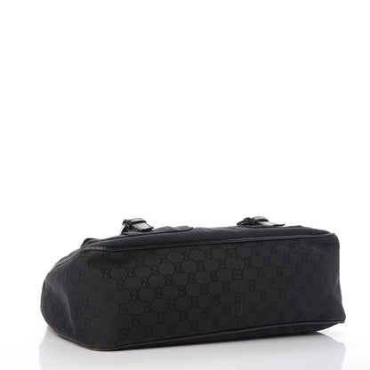 Gucci Monogram Front Pocket Hobo Black 4 of 14