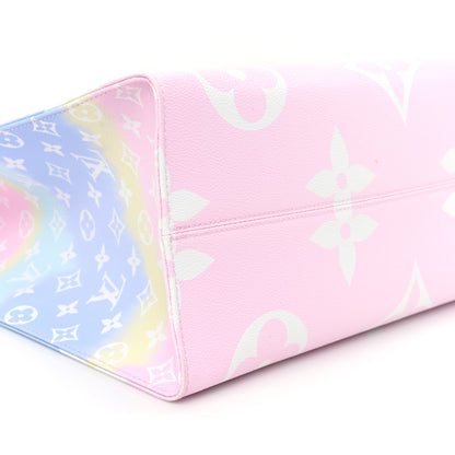 Louis Vuitton Monogram Escale Onthego GM Pastel 8 of 10