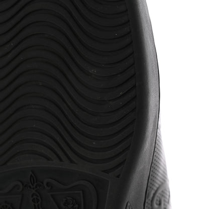 Gucci Calfskin GG Tennis Embossed Mens Ace Sneakers 10 Black 17 of 22