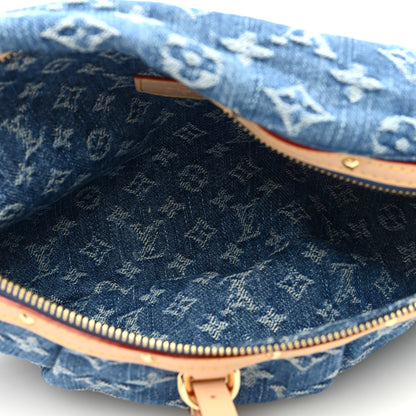 Louis Vuitton Monogram Denim High Rise Bumbag Blue 5 of 8
