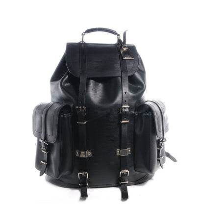 Louis Vuitton Epi Christopher Backpack Black 1 of 7