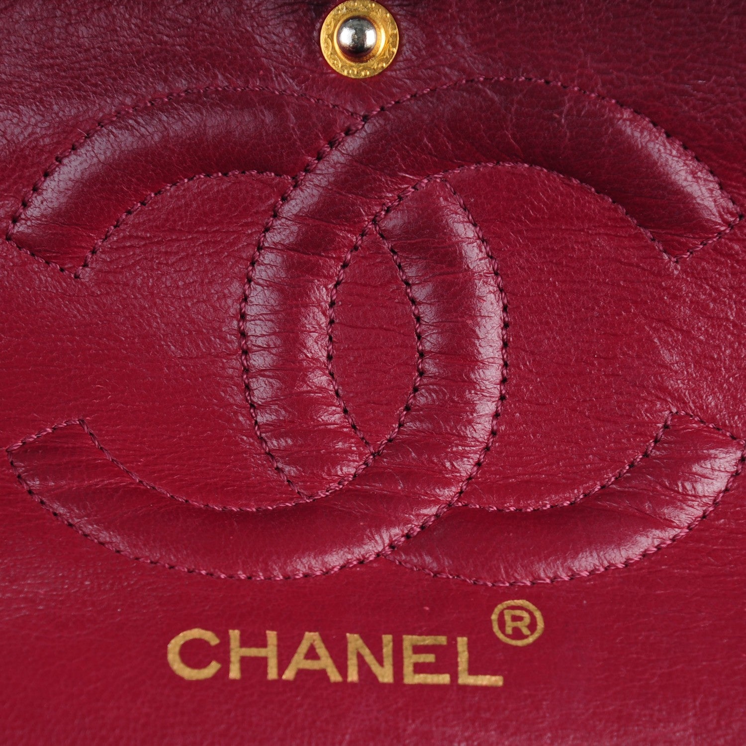 Chanel Lambskin Quilted Medium Double Flap Black 7 of 8