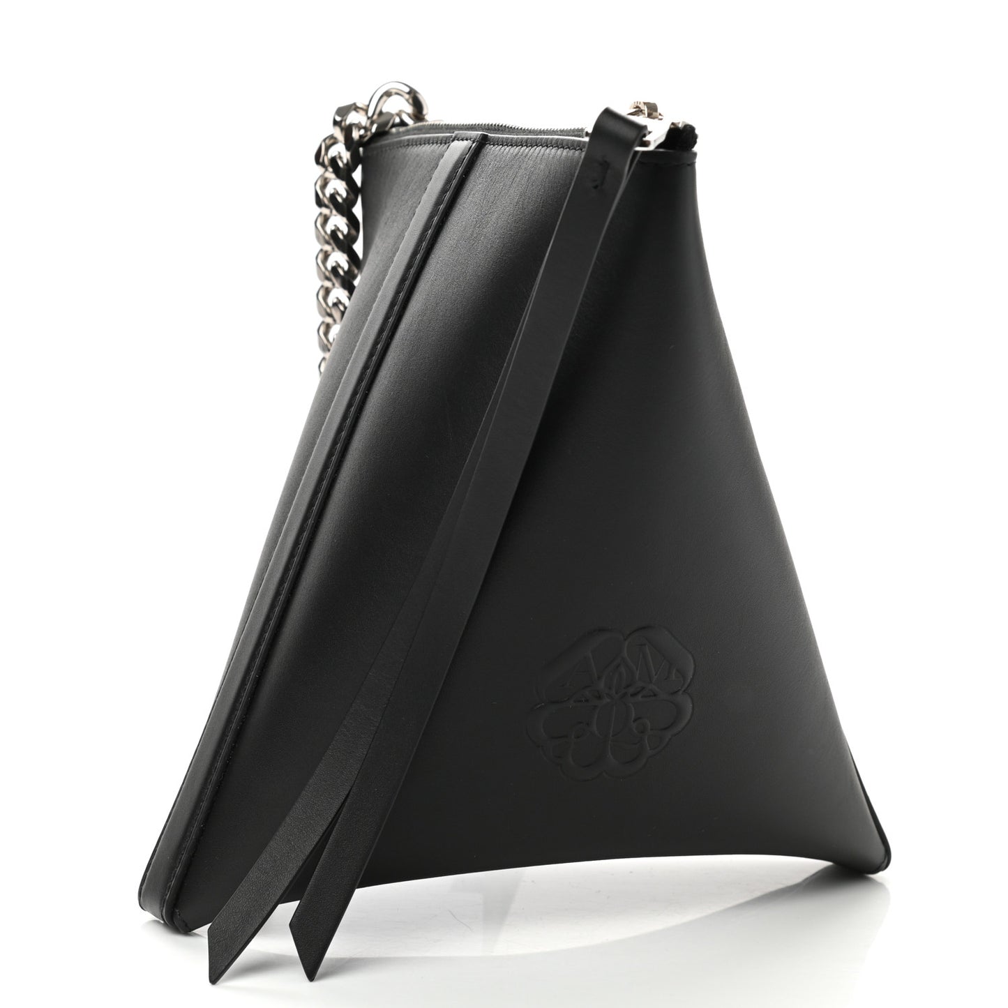Calfskin The Curve Pouch Black