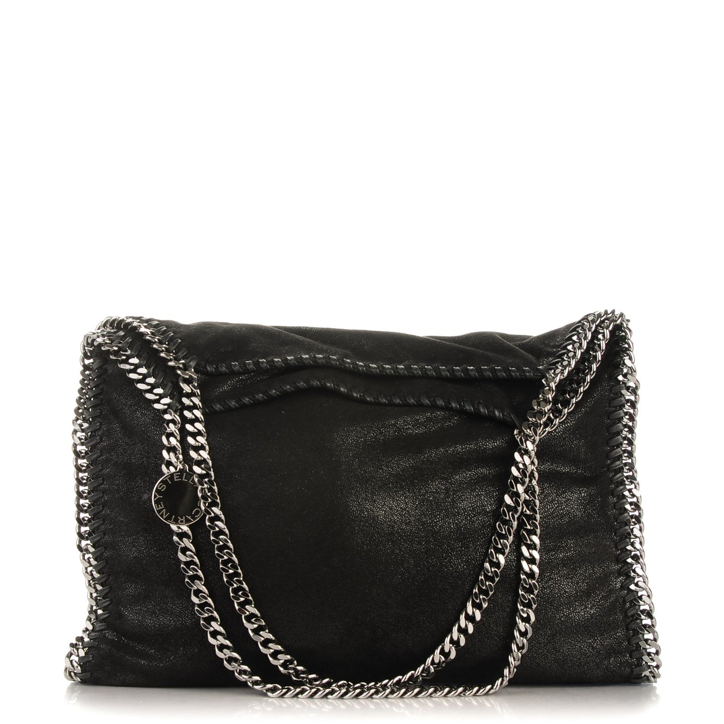 Shaggy Deer Small Falabella Tote Black