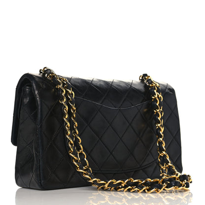 Chanel Lambskin Quilted Small Double Flap Black 3 of 9