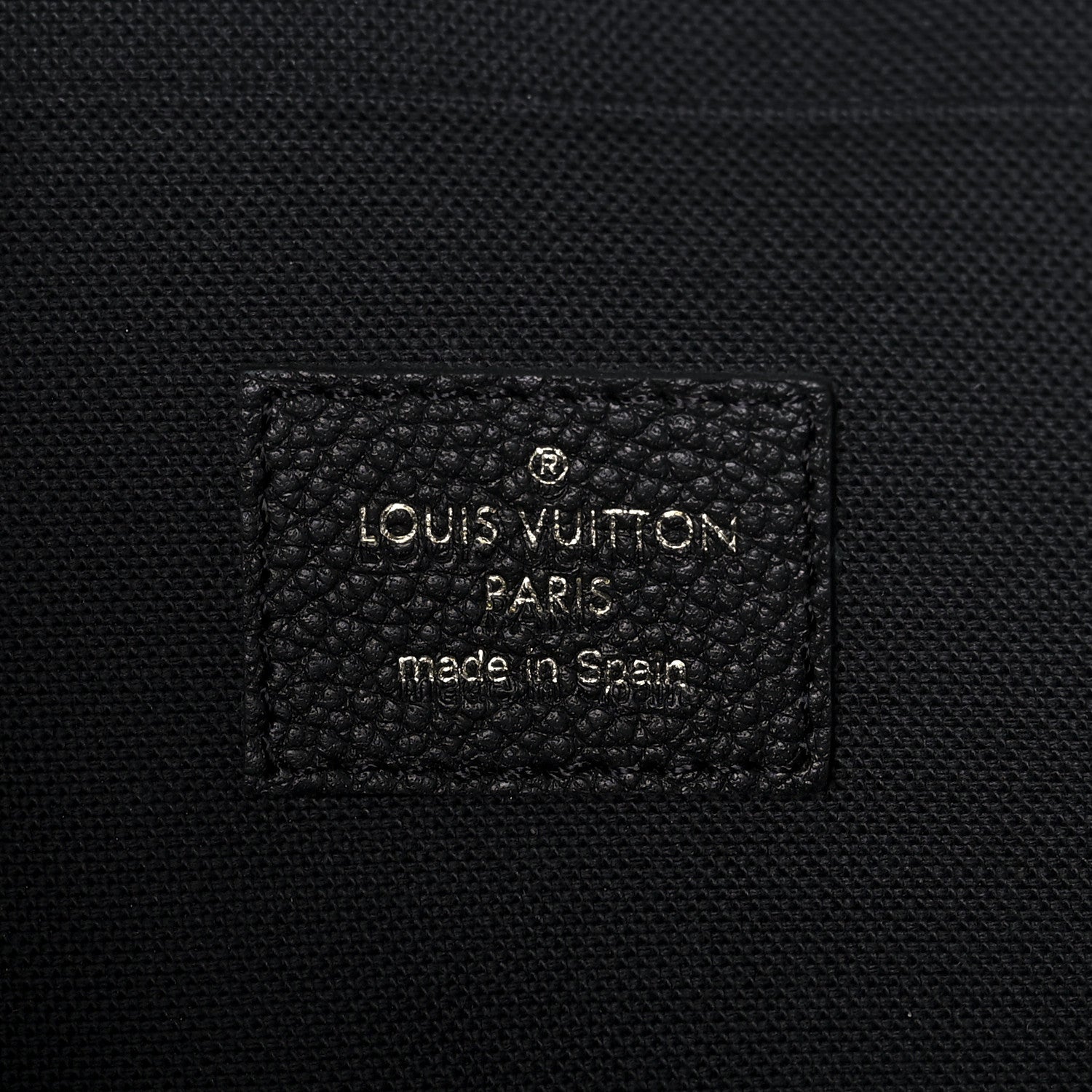 Louis Vuitton Empreinte Pochette Felicie Chain Wallet Black 7 of 11