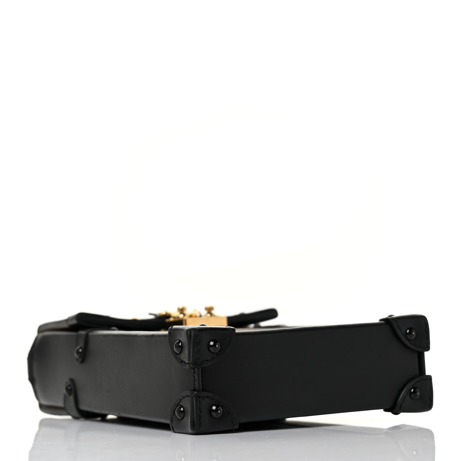 Louis Vuitton Monogram Pochette Trunk Verticale Black 4 of 9