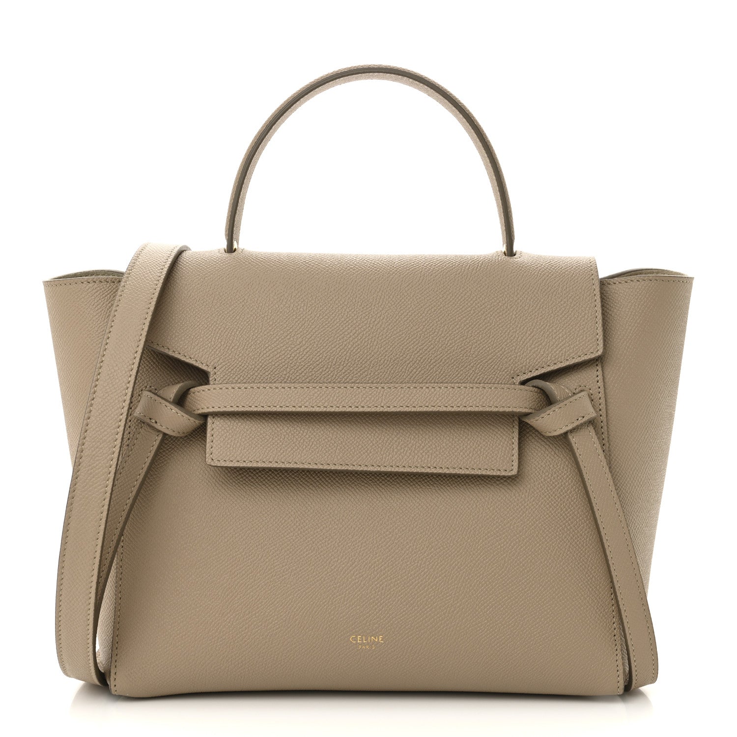 Celine Grained Calfskin Micro Belt Bag Light Taupe 1 of 9
