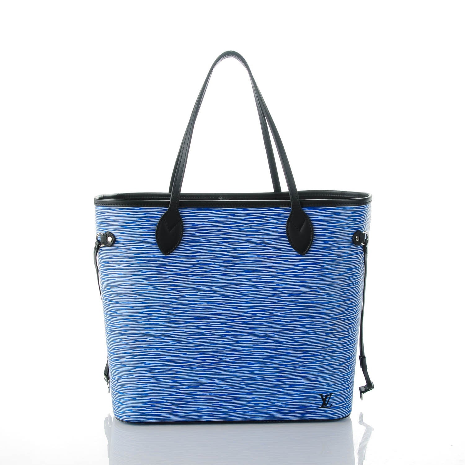 Louis Vuitton Epi Neverfull MM Denim Light 3 of 9