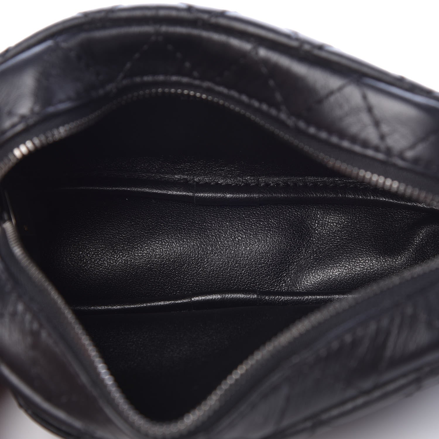 Chanel Aged Calfskin Quilted Mini Reissue Camera Case Black 5 of 7