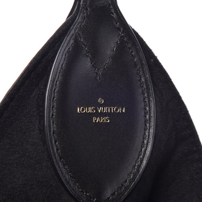 Louis Vuitton Monogram Flower Hobo Black 6 of 8
