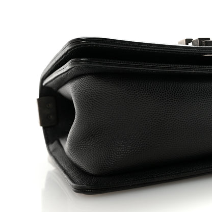 Chanel Caviar Quilted Small Boy Flap Black 9 of 10
