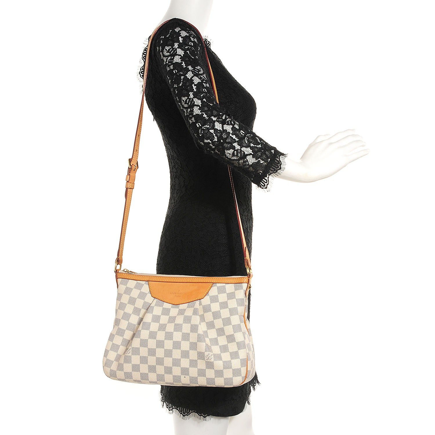 Louis Vuitton Damier Azur Siracusa PM 2 of 7