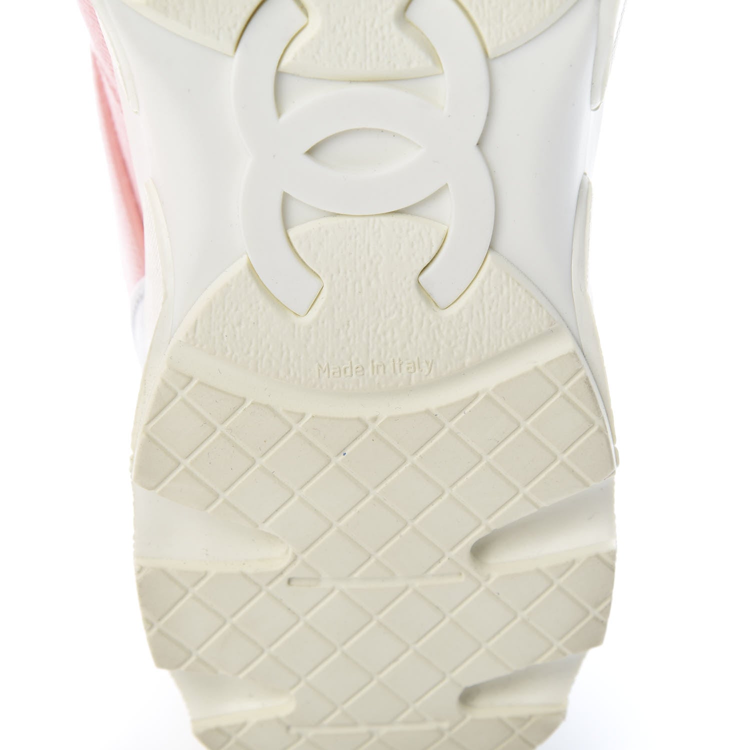 Chanel Canvas Womens CC Sneakers 39 Salmon 6 of 10