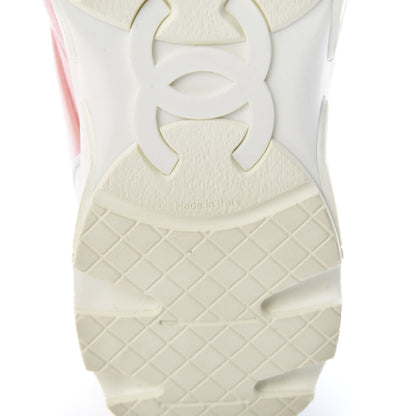 Chanel Canvas Womens CC Sneakers 39 Salmon 6 of 10