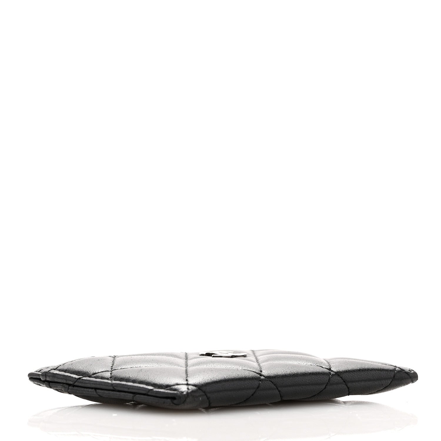 Chanel Lambskin Quilted Card Holder Black 4 of 9