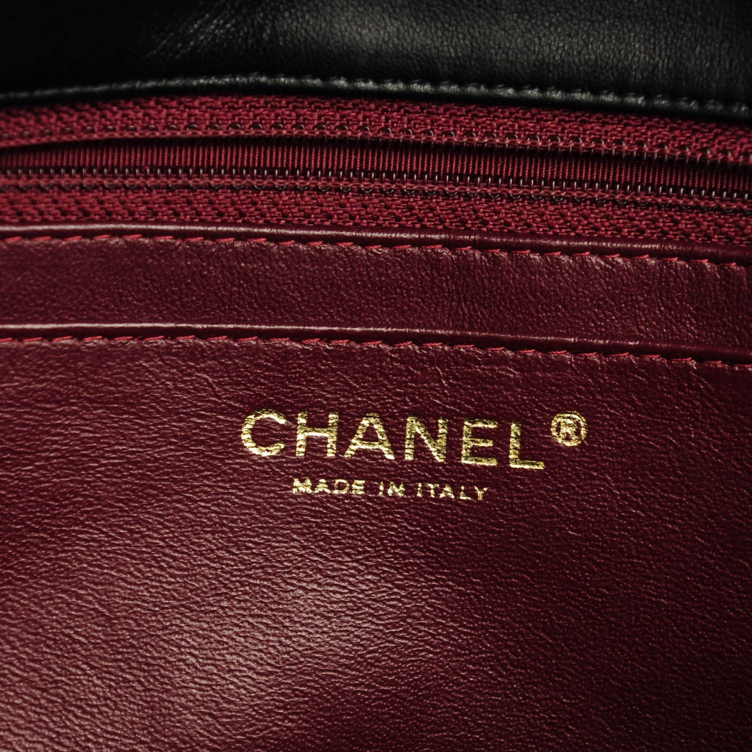 Chanel Lambskin Quilted Jumbo Single Flap Black 7 of 8