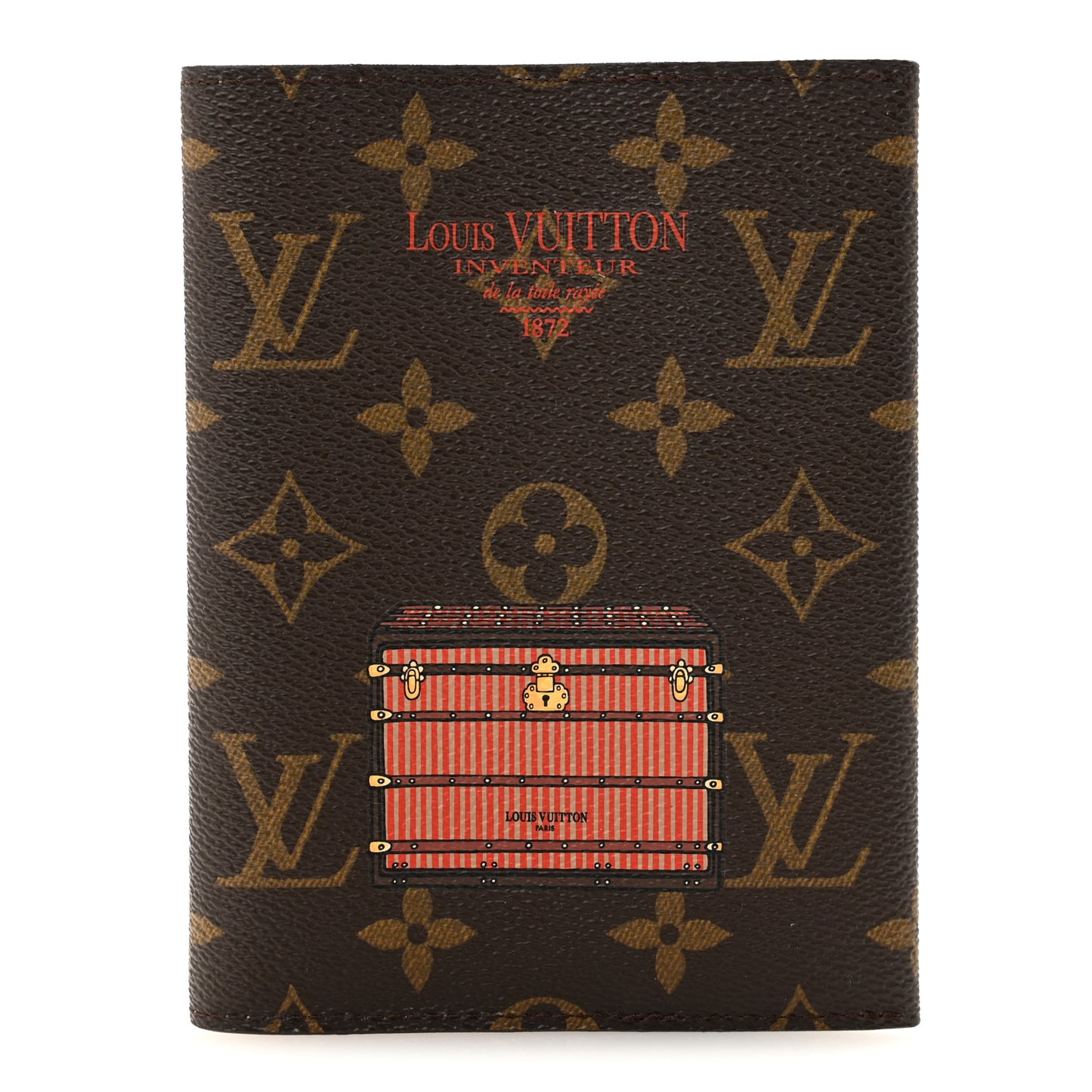 Monogram Trunks and Locks Passport Cover