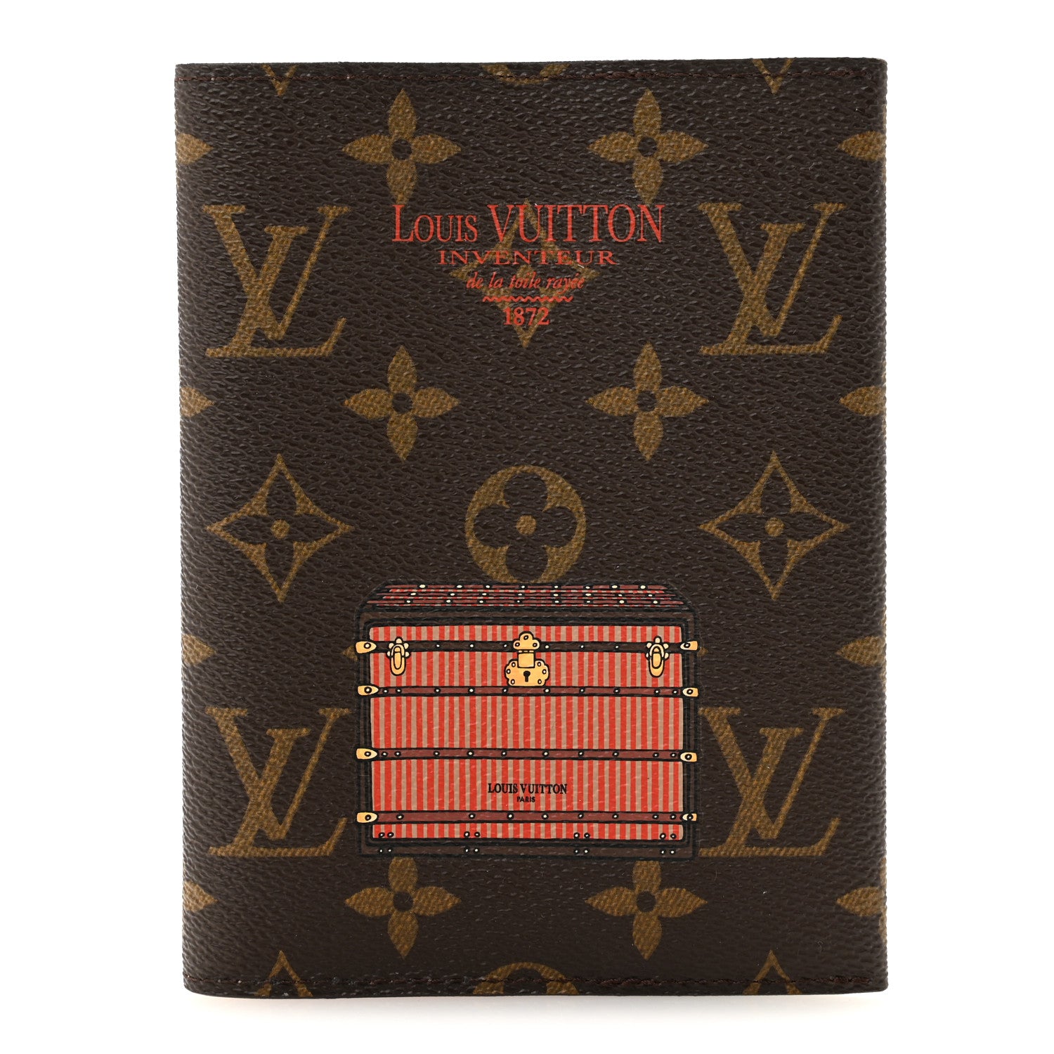 Louis Vuitton Monogram Trunks and Locks Passport Cover 1 of 8