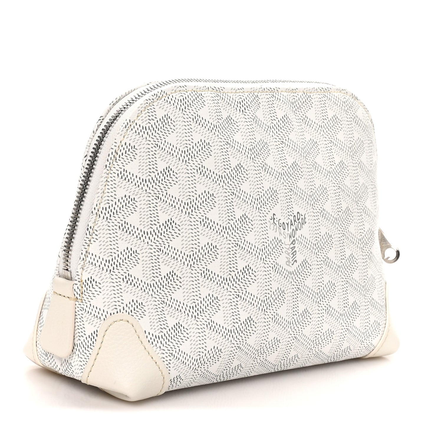 Goyardine Vendome Toiletry Pouch White