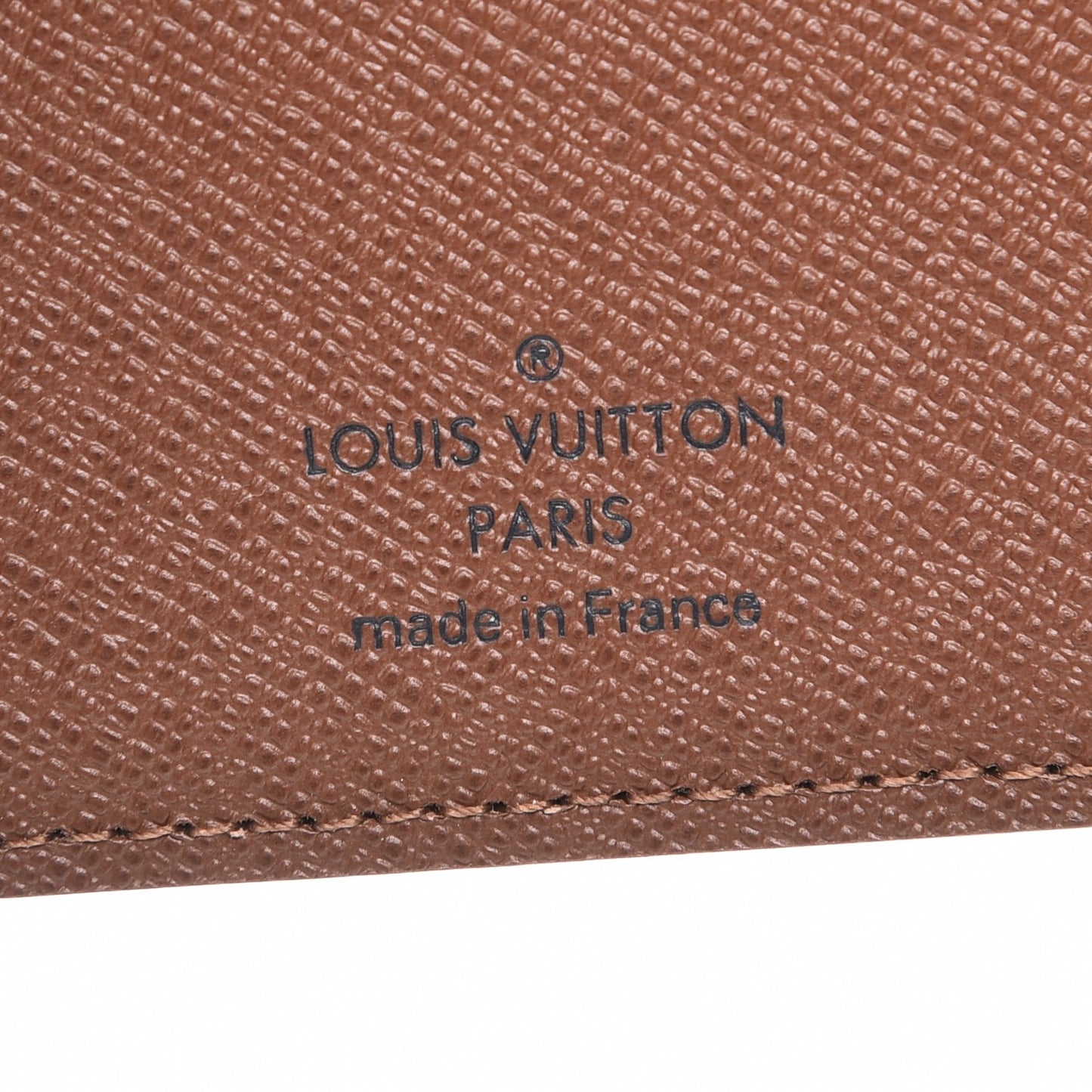 Monogram Medium Ring Agenda Cover