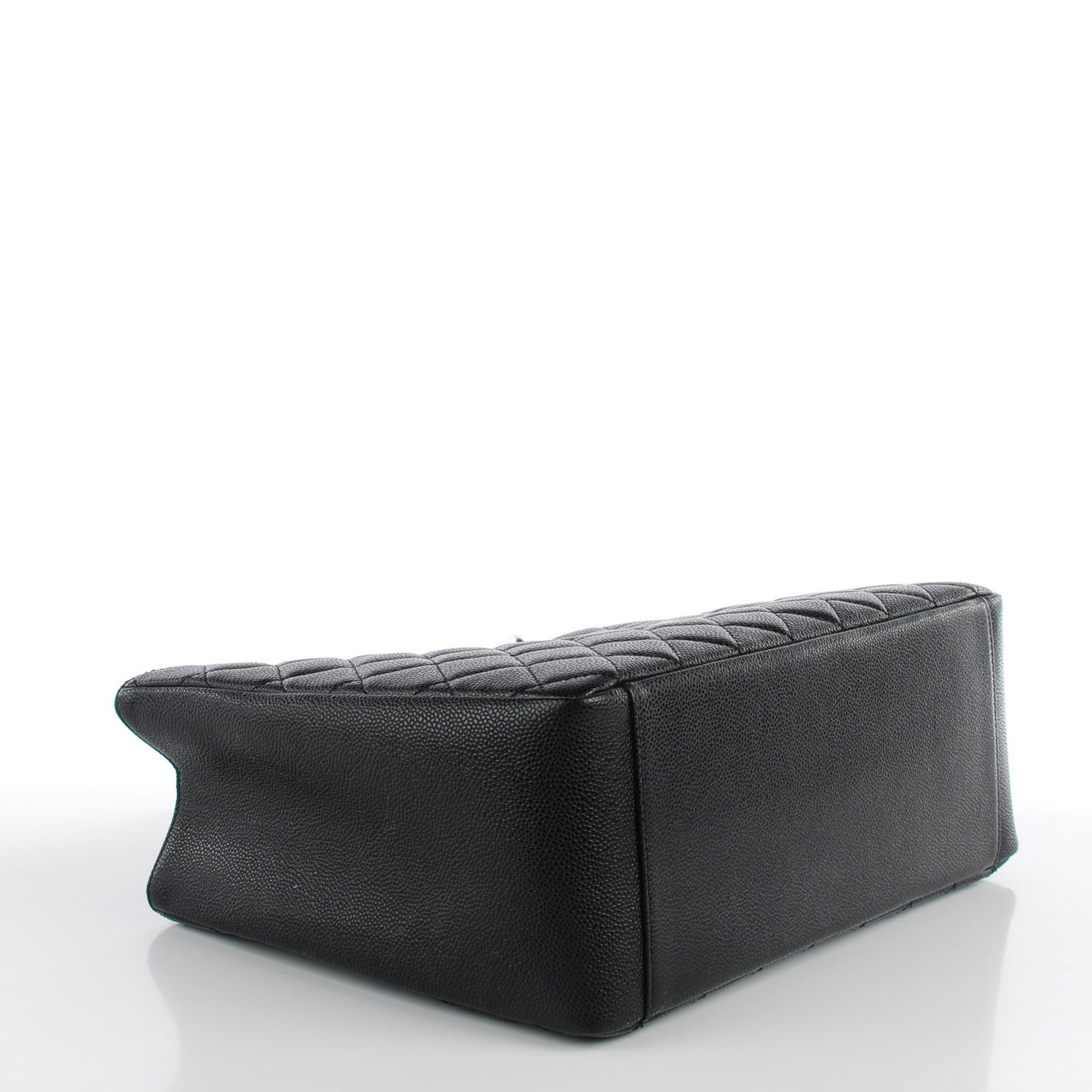 Chanel Caviar Quilted Grand Shopping Tote GST Black 4 of 8