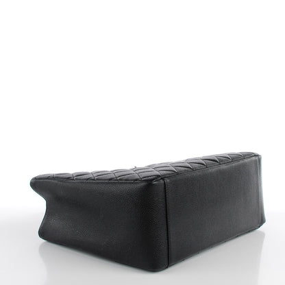 Chanel Caviar Quilted Grand Shopping Tote GST Black 4 of 8