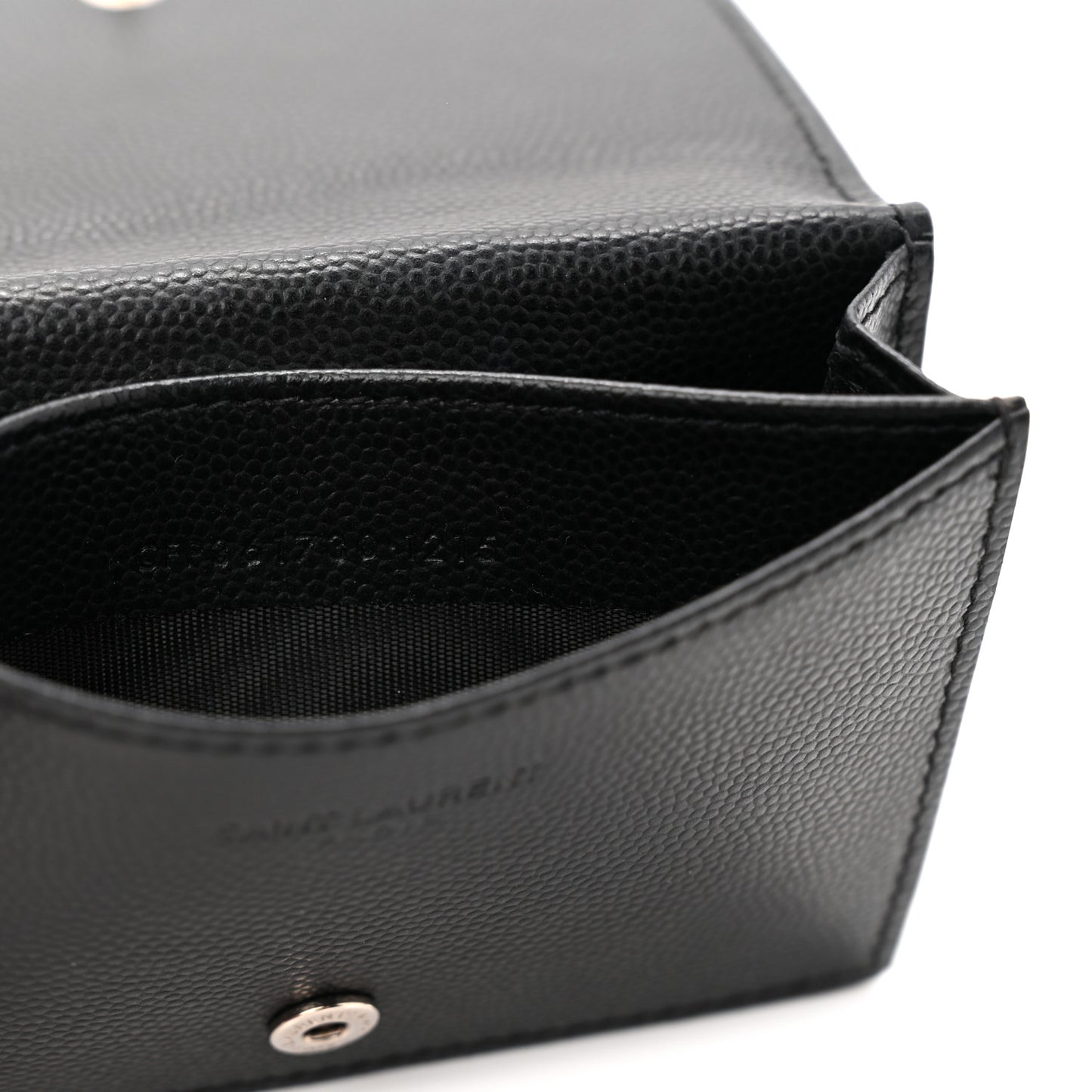Grain De Poudre Business Card Case Black