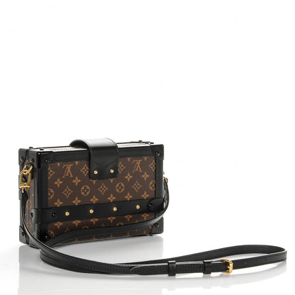Louis Vuitton Monogram Petite Malle Black 3 of 6