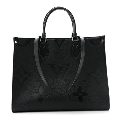 Louis Vuitton Empreinte Monogram Giant Onthego MM Black 1 of 13