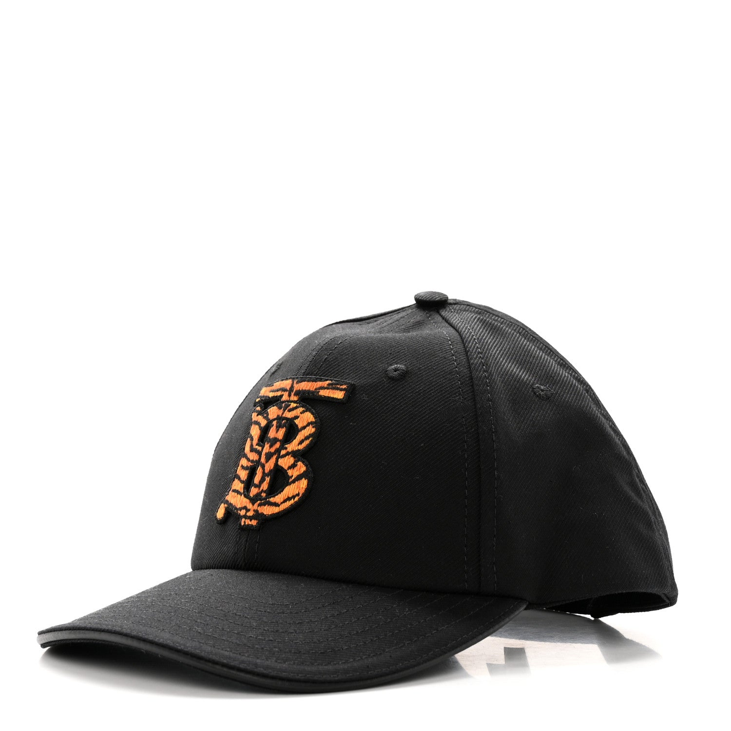 Burberry Tiger TB Monogram Baseball Hat L Black 1 of 11