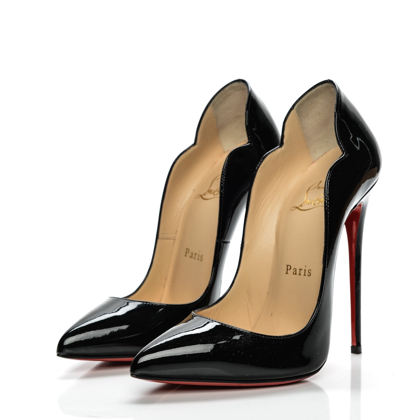 Patent Hot Chick 130 Pumps 36.5 Black