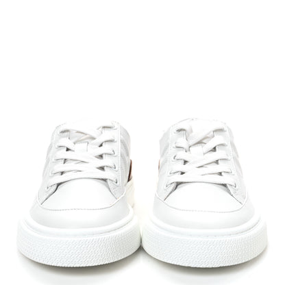 Hermes Calfskin Deep Sneakers 36 White Naturel 3 of 7