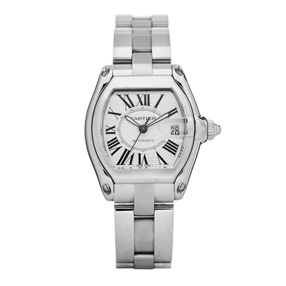 Cartier Stainless Steel 37mm Roadster Automatic Watch 1 of 5