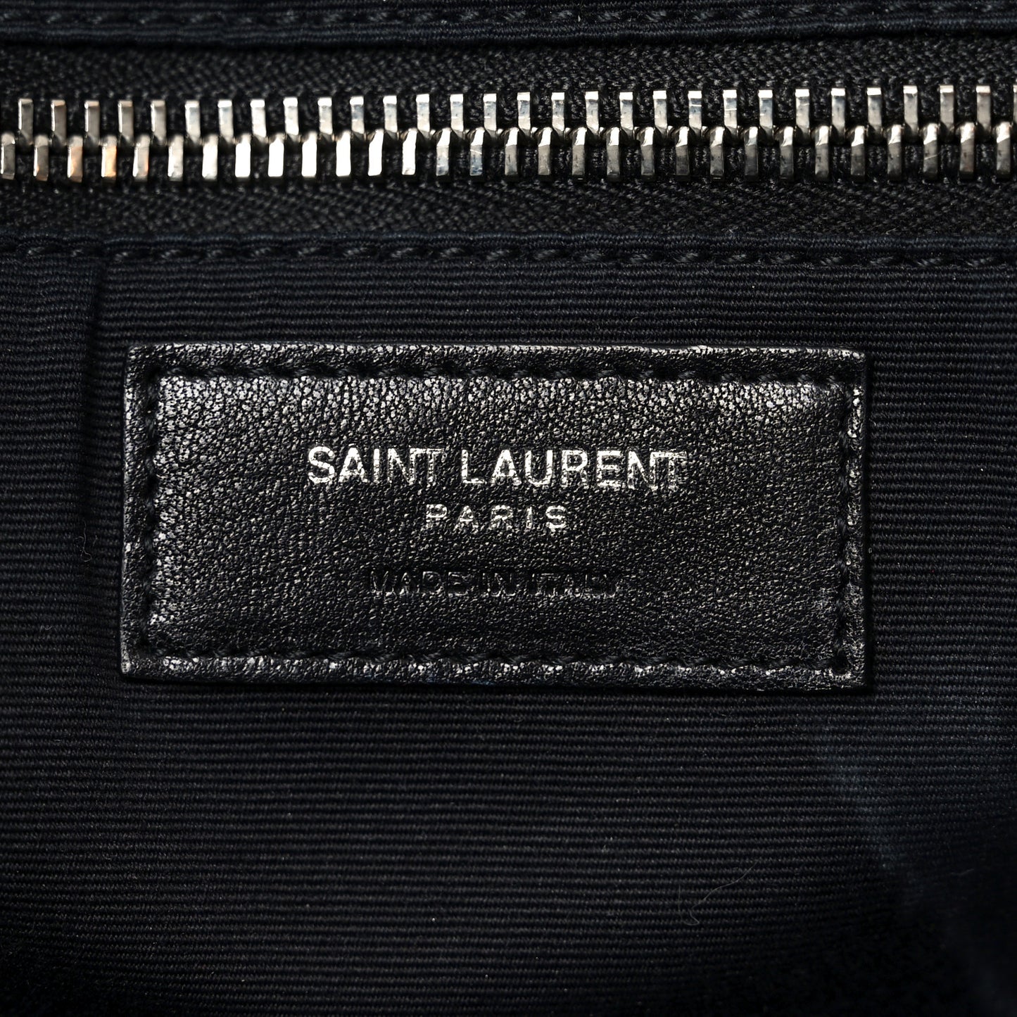 Raffia Linen Calfskin Rive Gauche Tote Black