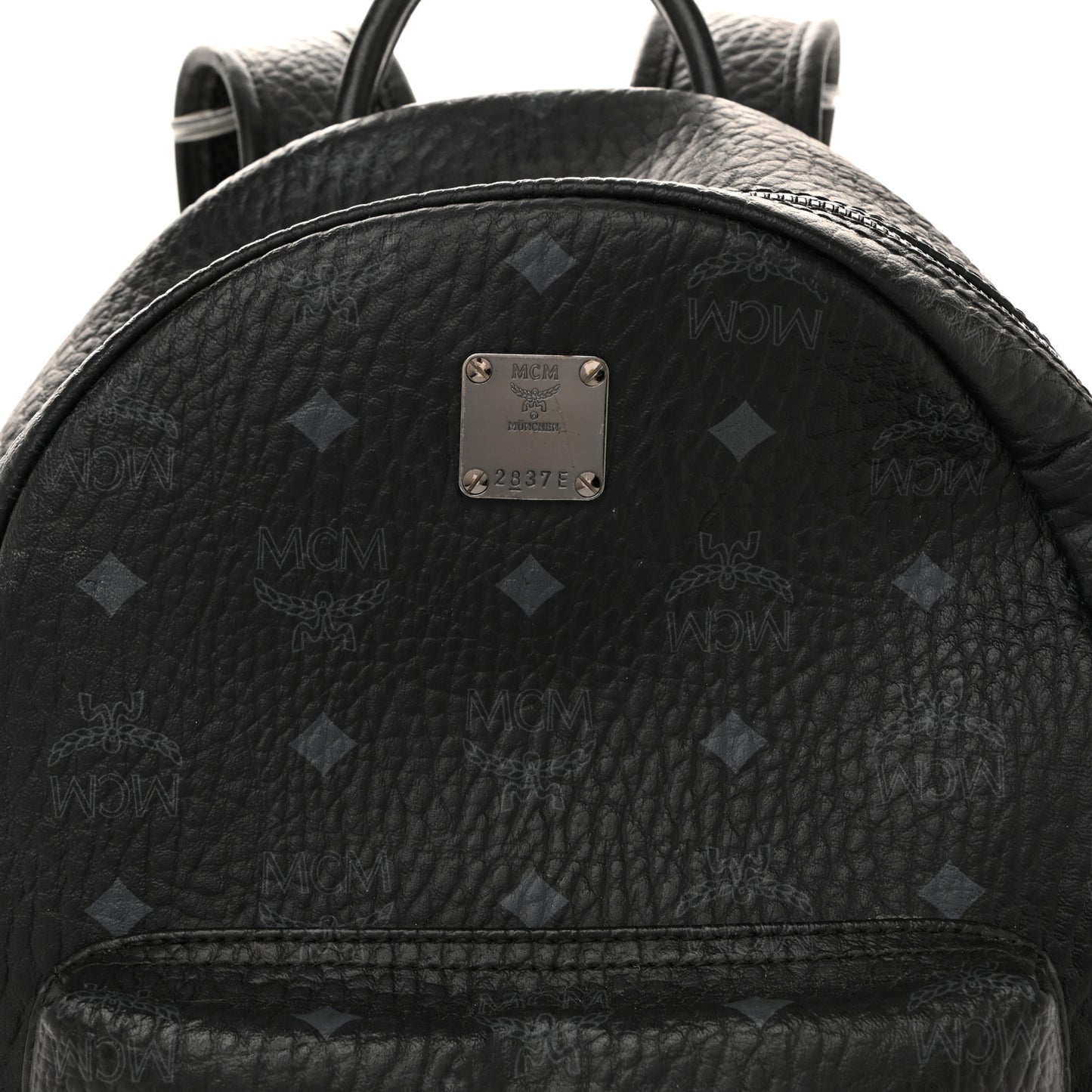 Visetos Small Side Stud Stark Backpack Black