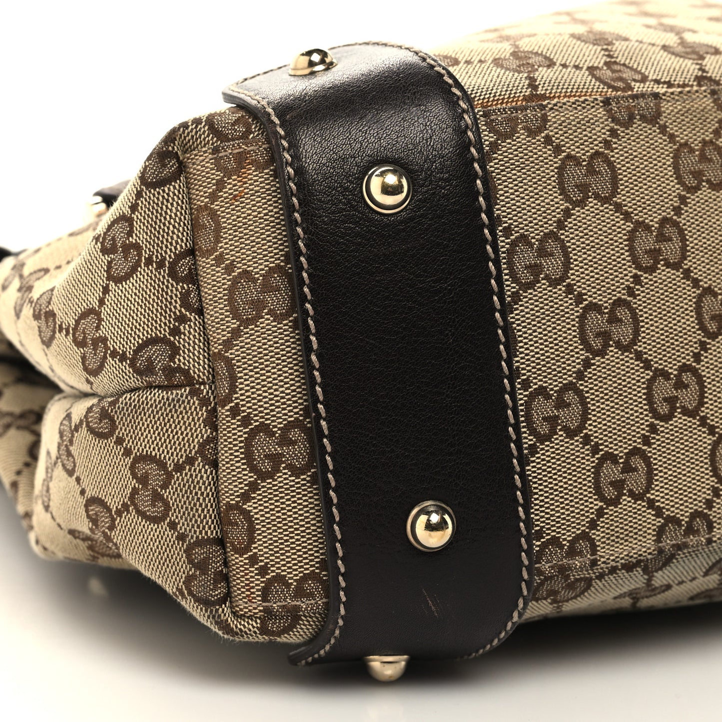 Monogram Small Pelham Shoulder Bag Dark Brown