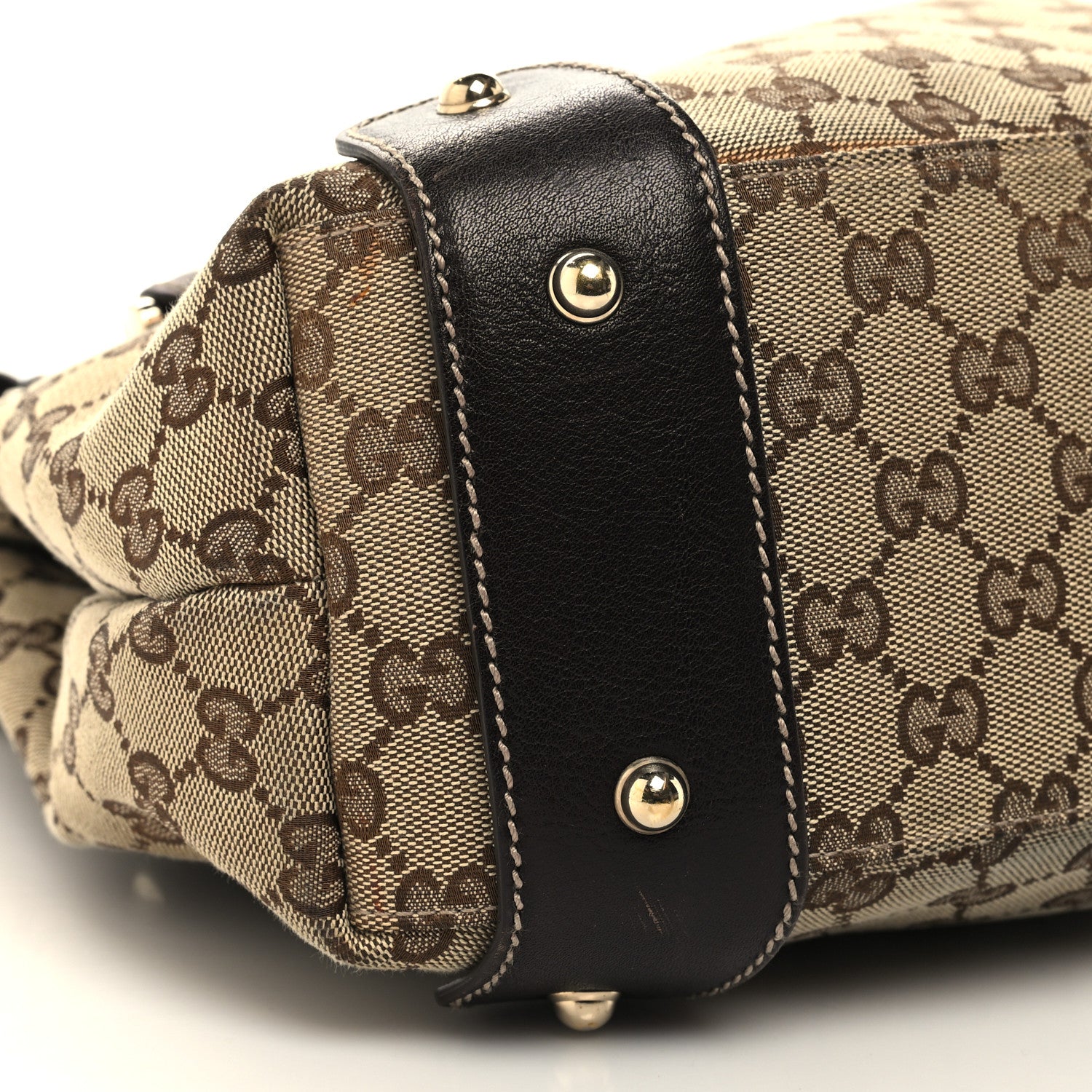 Gucci Monogram Small Pelham Shoulder Bag Dark Brown 9 of 13