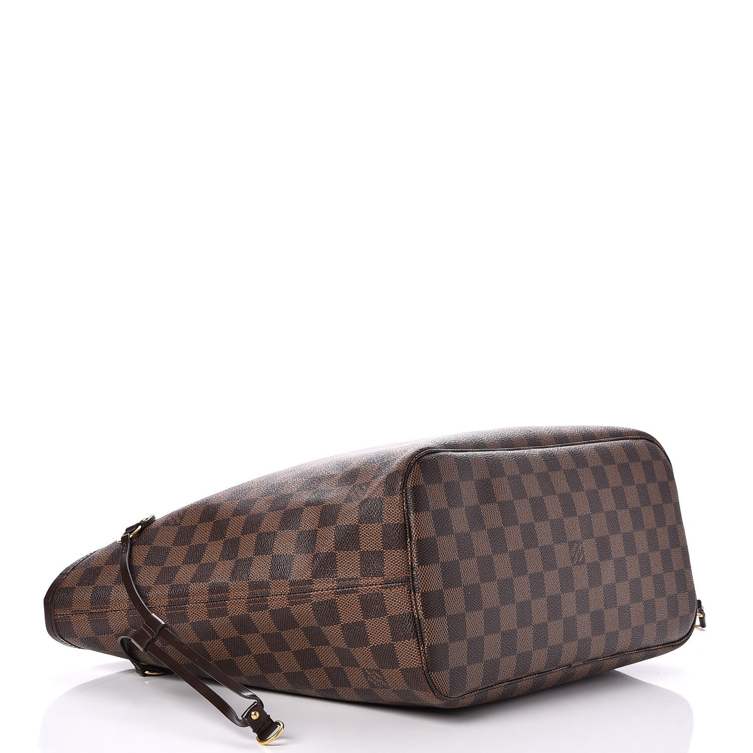 Louis Vuitton Damier Ebene Neo Neverfull MM Rose Ballerine 4 of 14