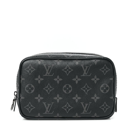 Louis Vuitton Monogram Eclipse Toilet Pouch PM 1 of 9